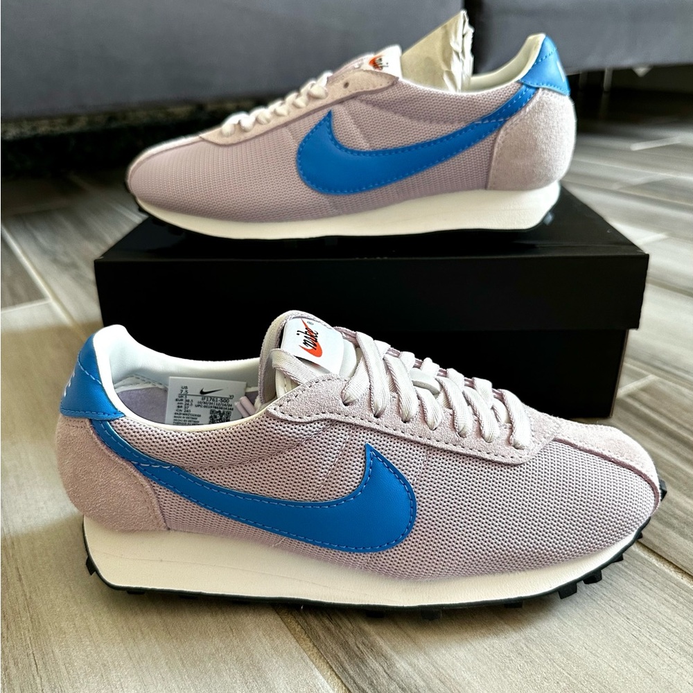 Nike Athletic Shoes in Blue and Pink
